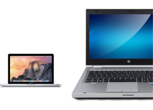 Notebook Apple y Microsoft, con licencias originales